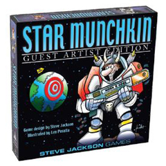 Star Munchkin: Guest Artist Edition (Len Peralta) board game steve jackson